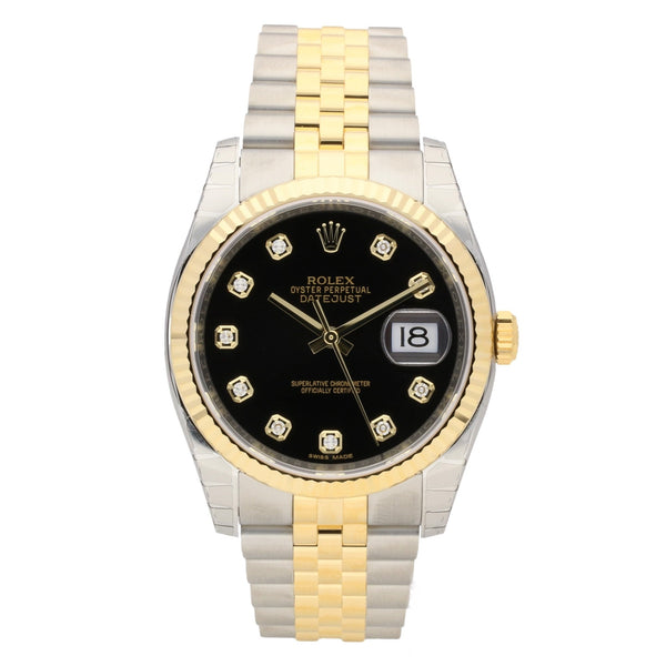 Datejust 116233 - Black Diamond Dial - 2017 Unworn