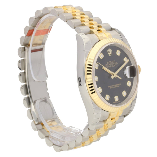 Datejust 116233 - Black Diamond Dial - 2017 Unworn