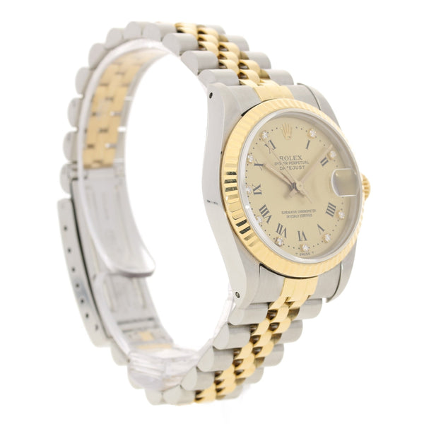 Datejust 68273 - Midsize Watch - Diamond Dial - 1988