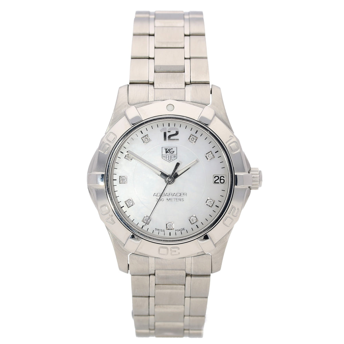 Aquaracer WAF1312 - Mother of Pearl & Diamond Dial - 2009