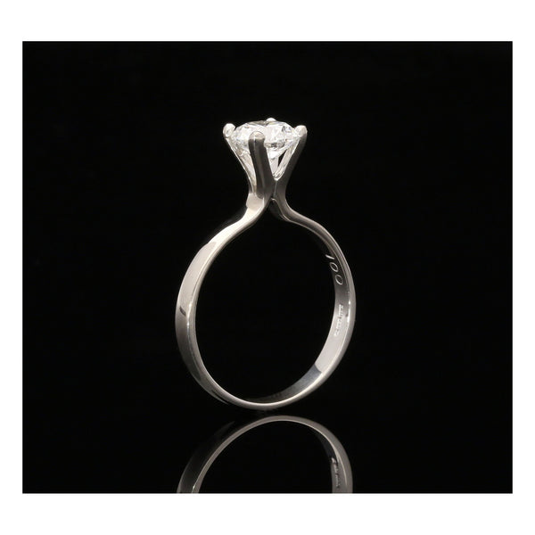 18ct White Gold Diamond Engagement Ring - 1.00ct