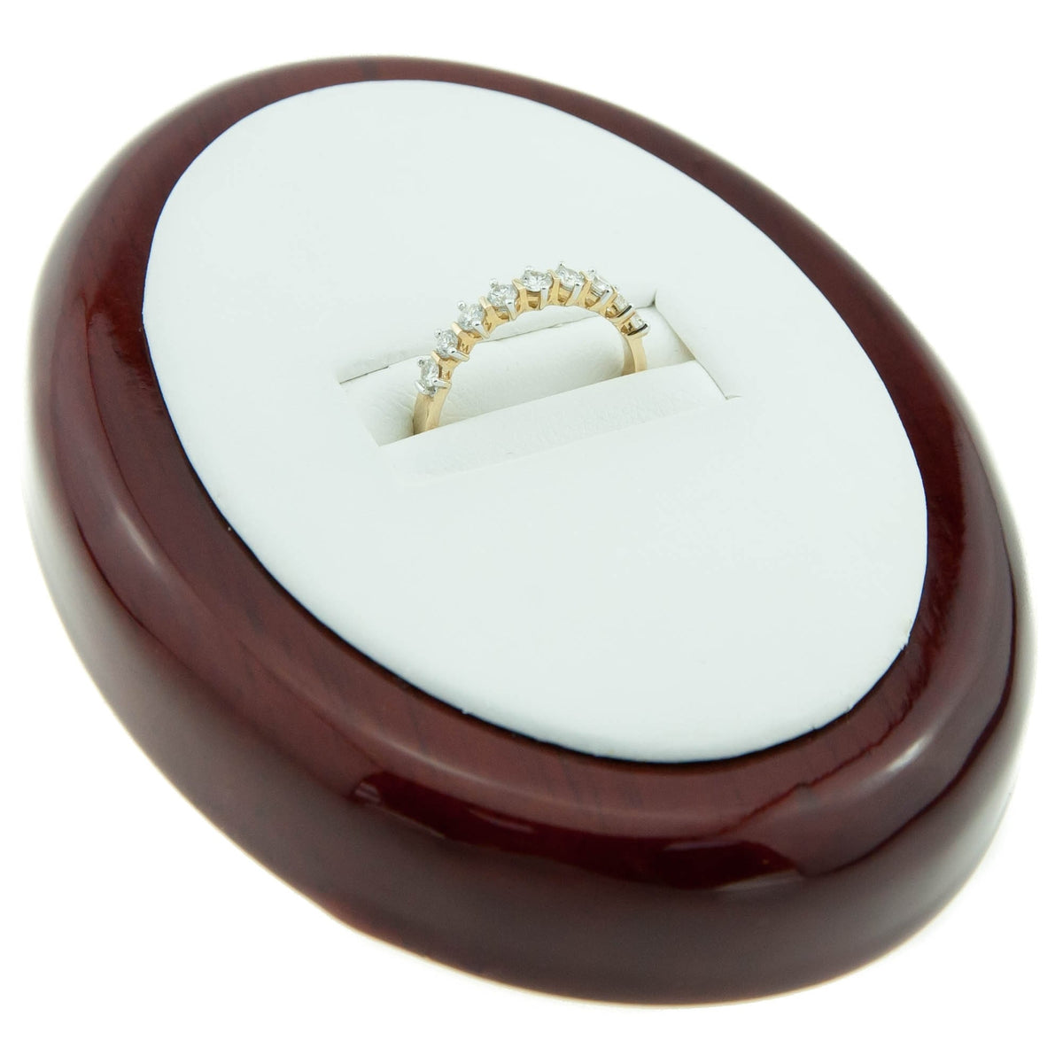 9ct Yellow Gold Diamond Half Eternity Ring - 0.50ct