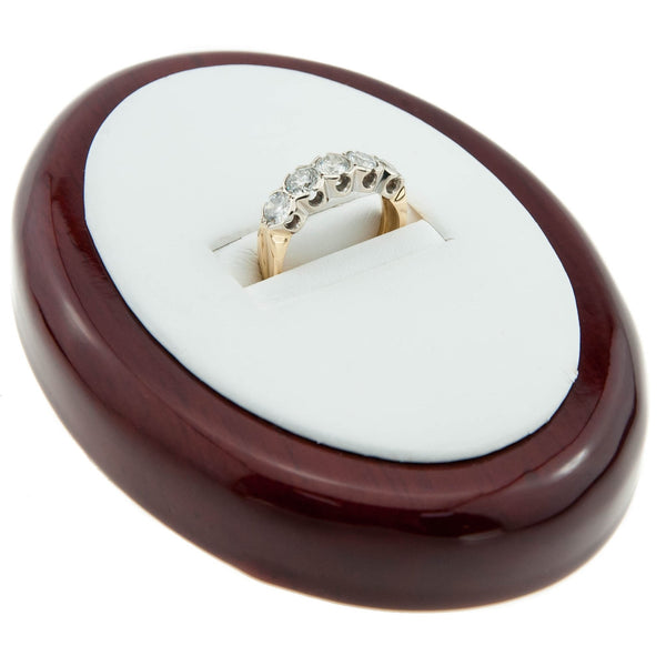18ct Five Stone Diamond Ring - 1.54ct