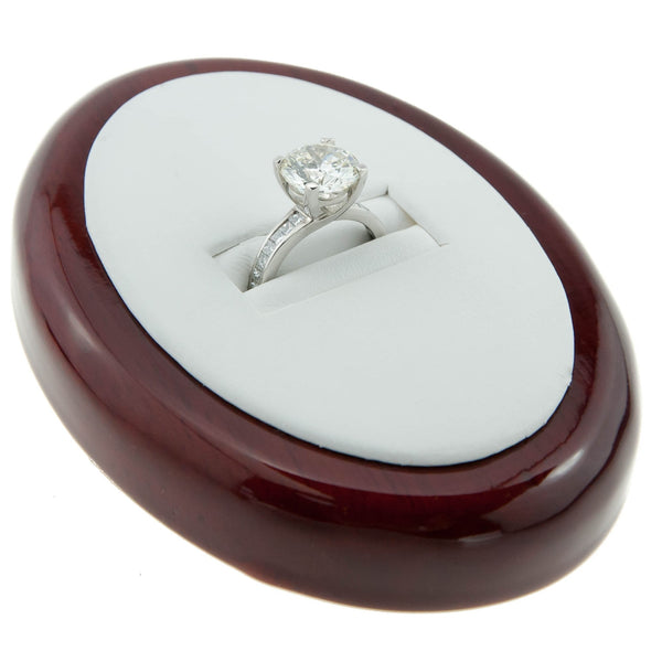 18ct White Gold Large Diamond Engagement Ring 4.99ct
