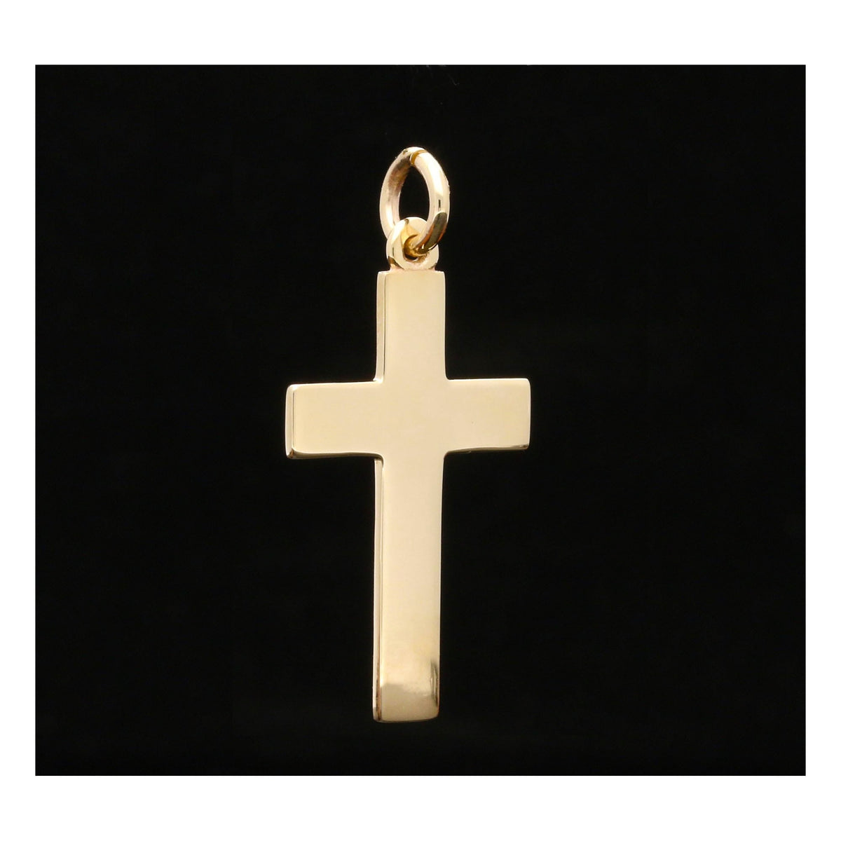 9ct Yellow Gold Cross - 1.90 grams
