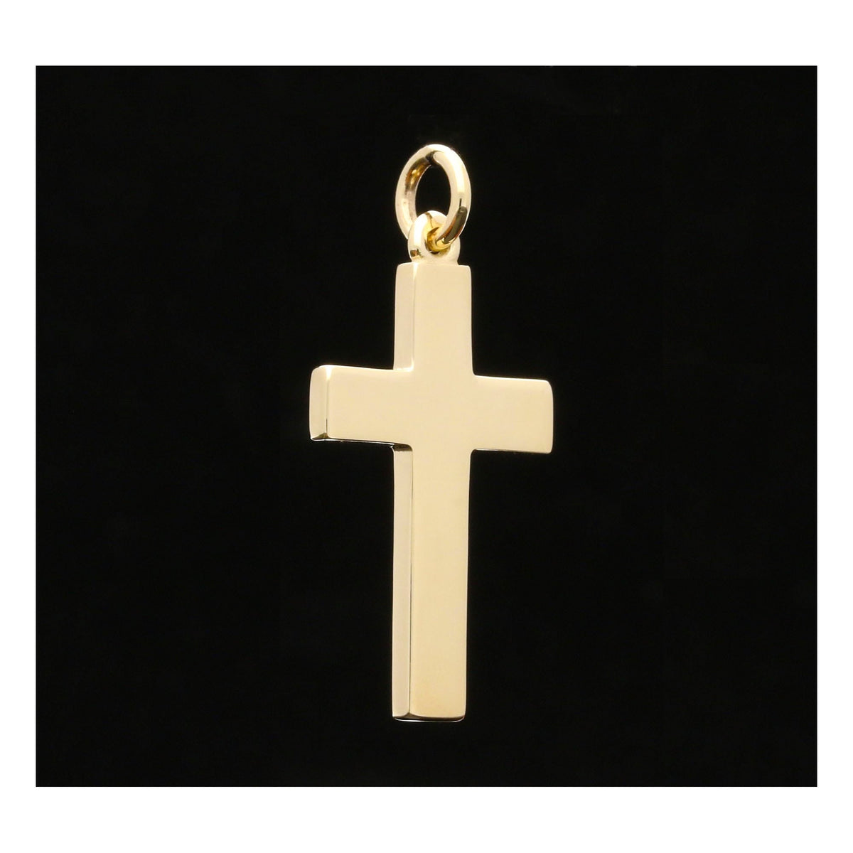 9ct Yellow Gold Cross - 3.30 grams