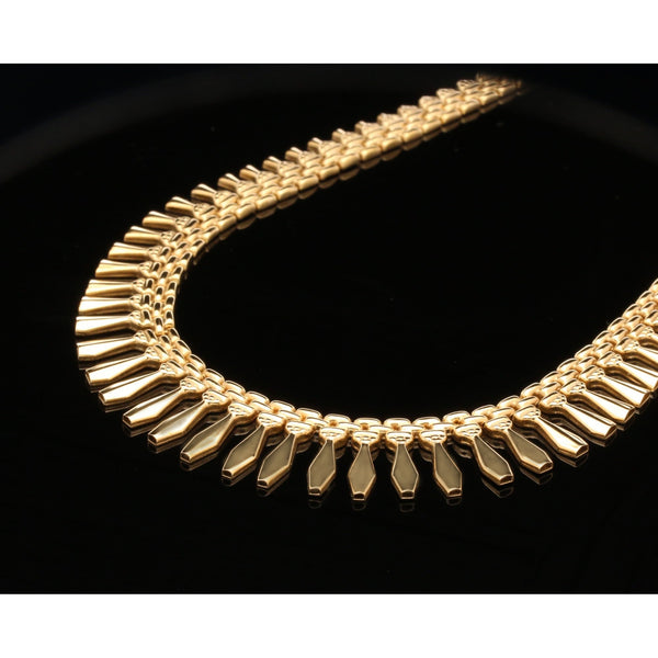 9ct Gold Cleopatra Necklet
