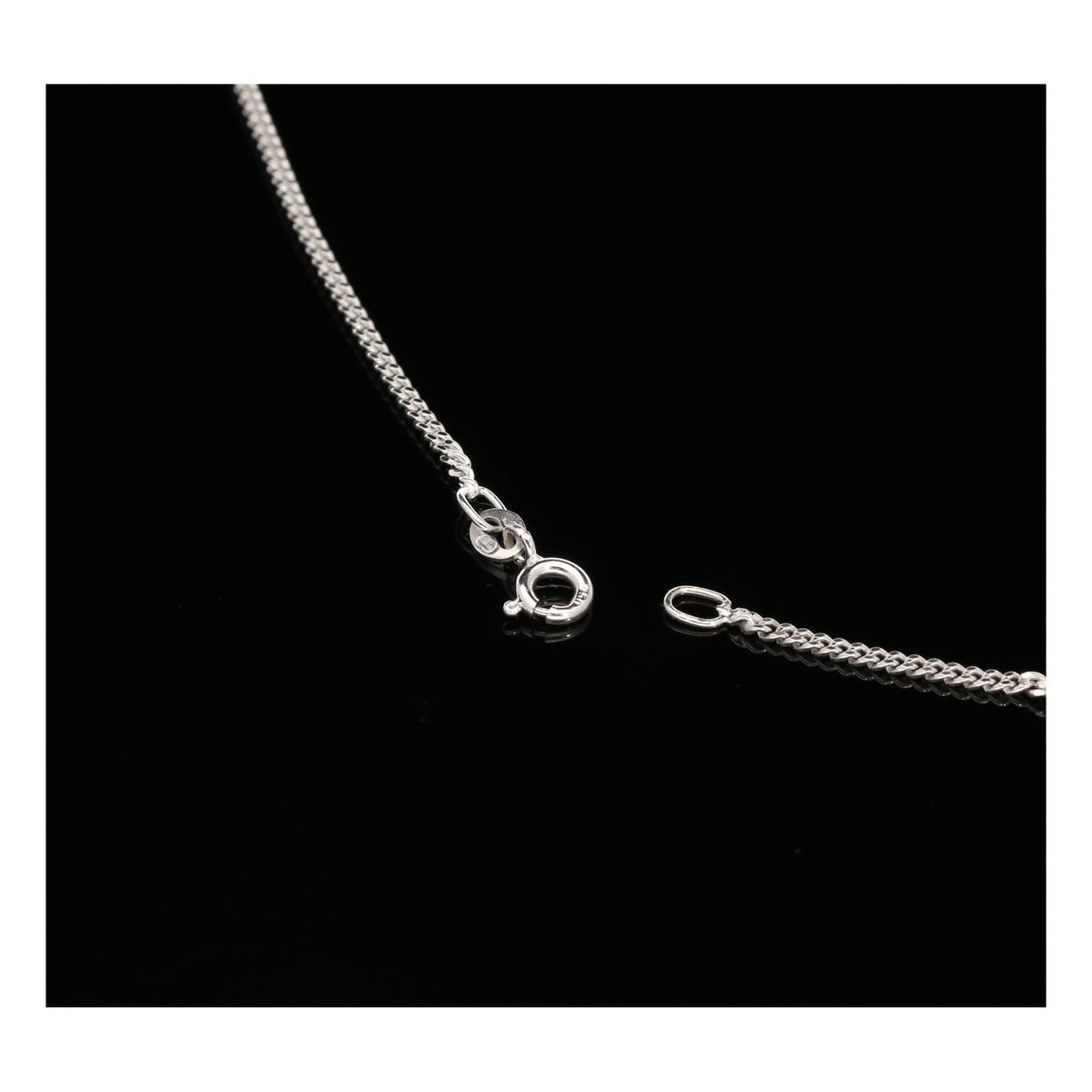 18ct White Gold Ruby & Diamond Heart Pendant & Chain