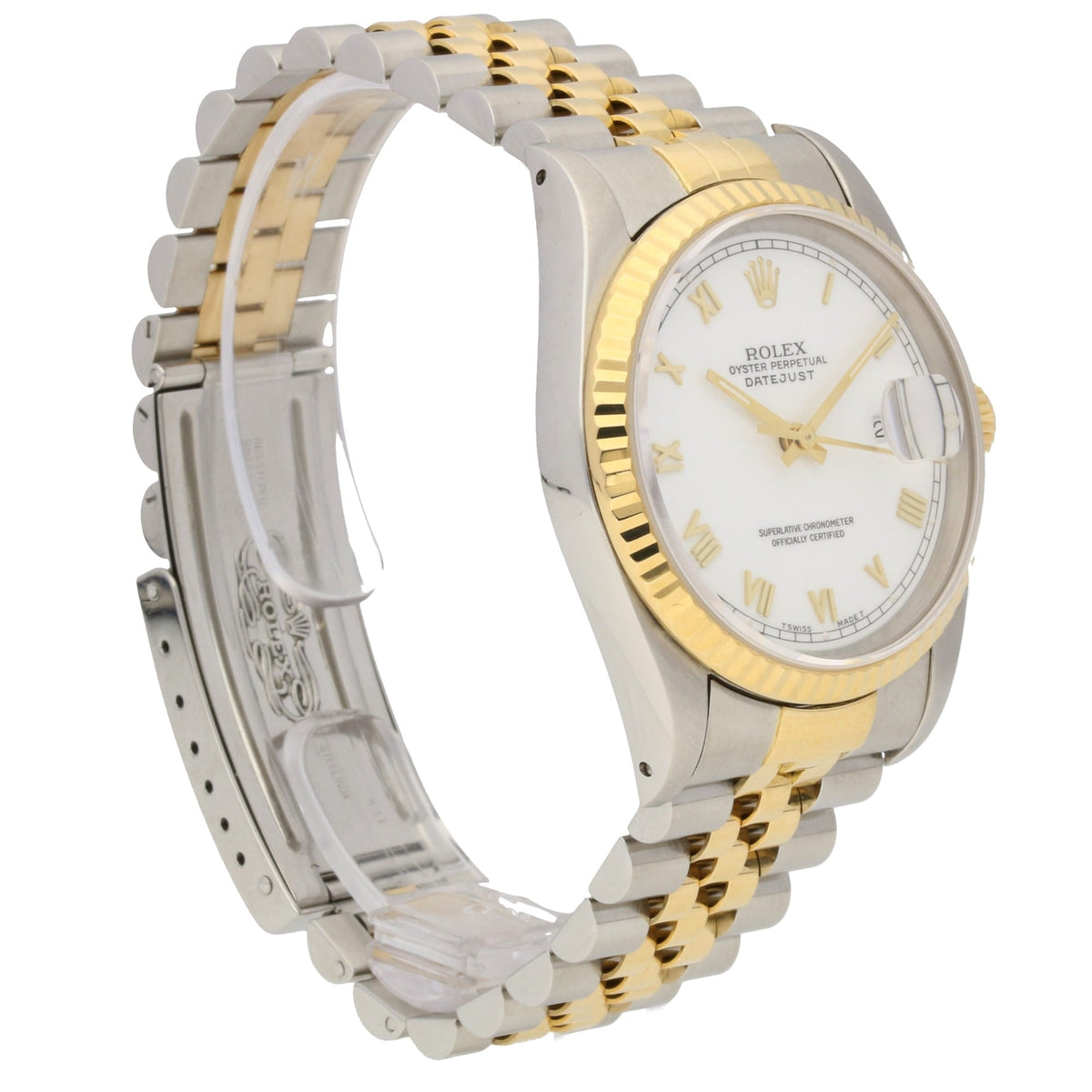 Datejust 16233 - Gents Watch - White Dial - 1994