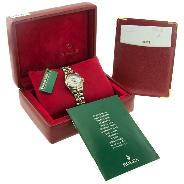 Datejust 69173 - Lady's Watch - White Dial 1999