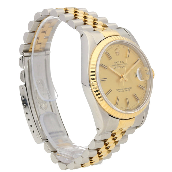 Datejust 16233 - Champagne Dial - 1990