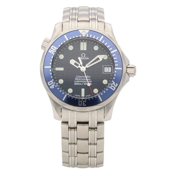 Seamaster - Midsize Watch - Approx 2004 - Blue Dial
