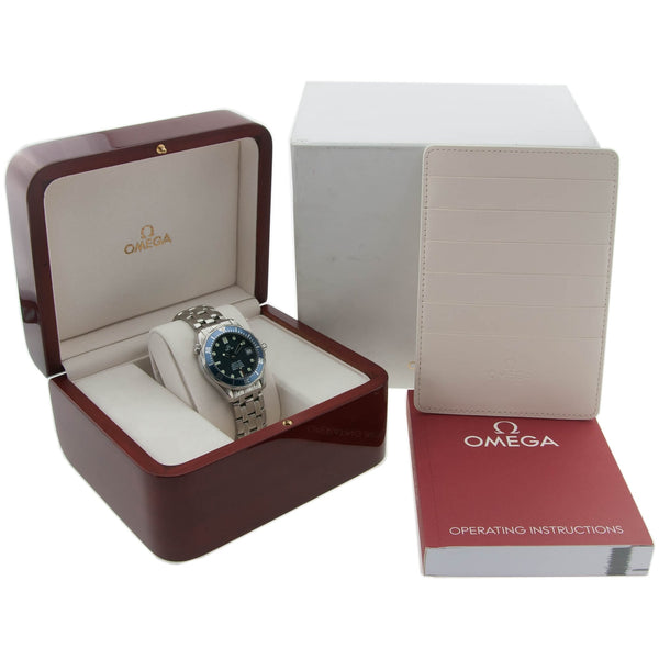 Seamaster - Midsize Watch - Approx 2004 - Blue Dial