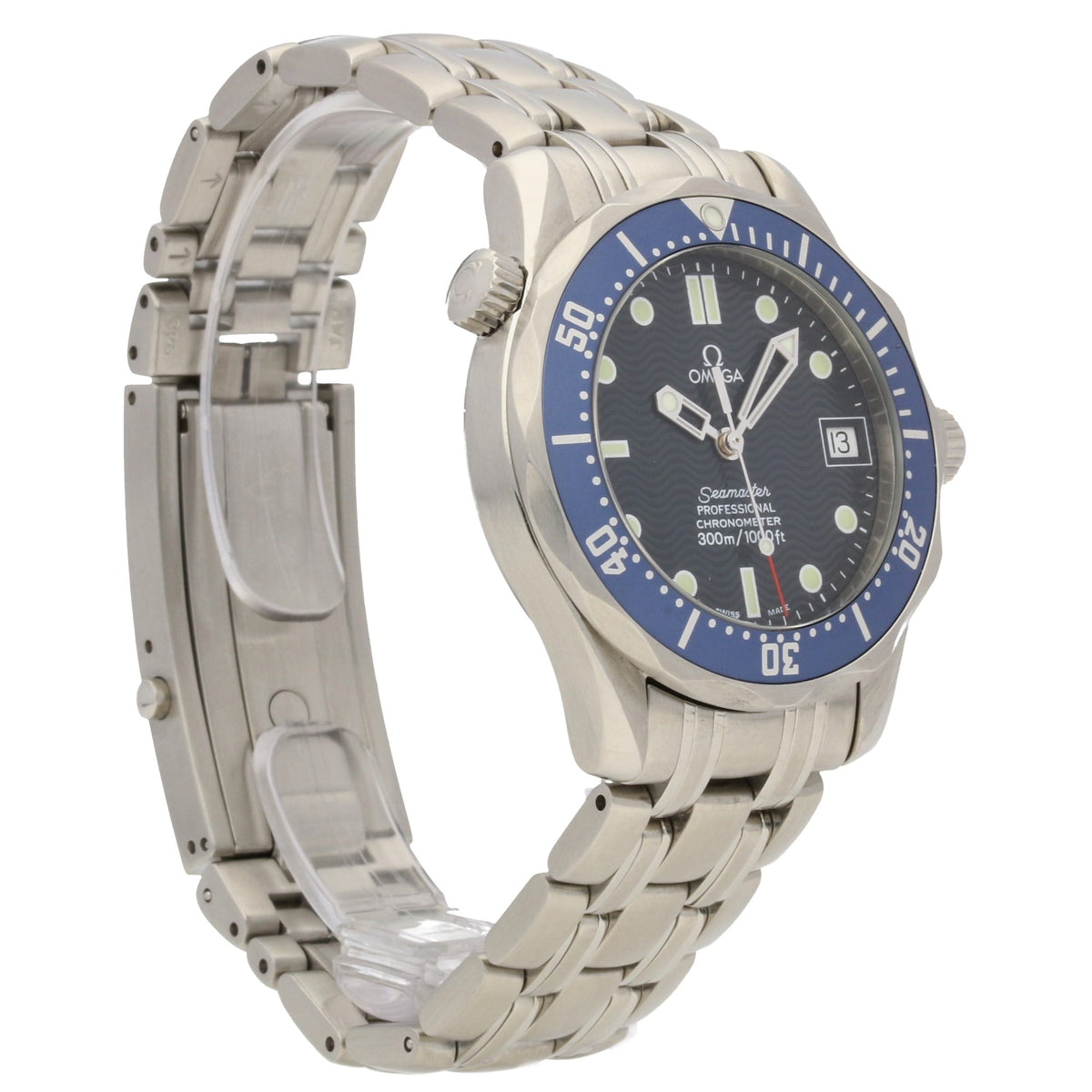 Seamaster - Midsize Watch - Approx 2004 - Blue Dial