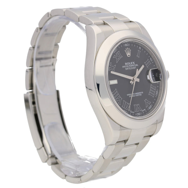 Datejust II 116300 - 41mm - Grey Roman Dial - 2014