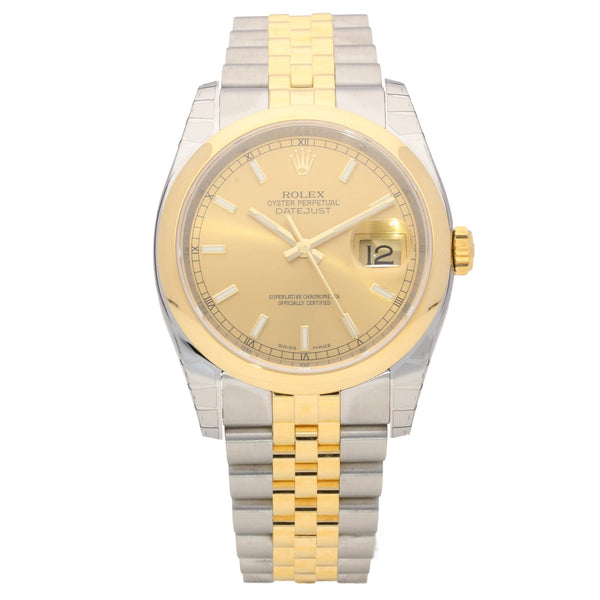 Datejust 116203 - Gents Watch - Champagne Dial - Unworn 2016