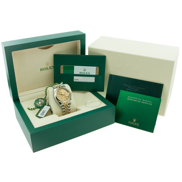 Datejust 116203 - Gents Watch - Champagne Dial - Unworn 2016