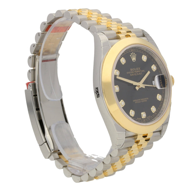 Datejust 41 126303 - Gents Watch - Diamond Dial - Unworn 2017