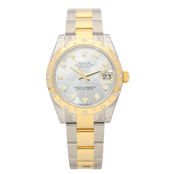 Datejust 178343 - 31mm Watch - Diamond Bezel - Unworn 2017