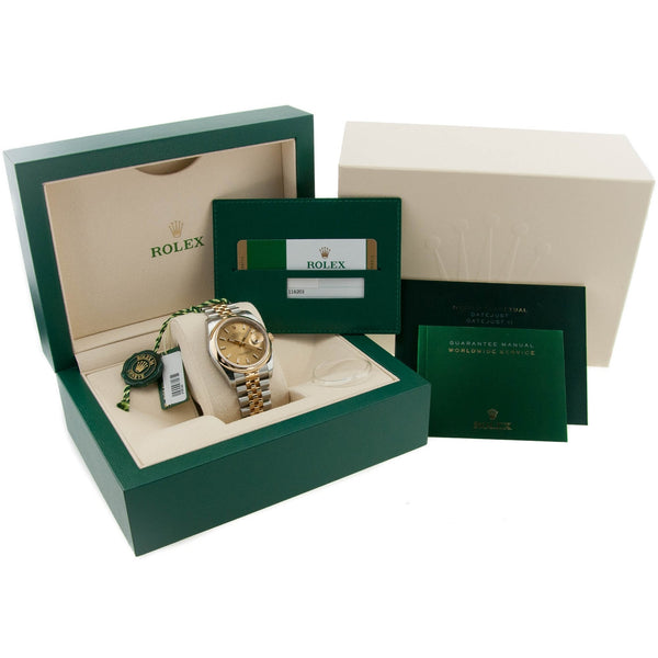 Datejust 116203 - Gents Watch - Champagne Dial - Unworn 2015