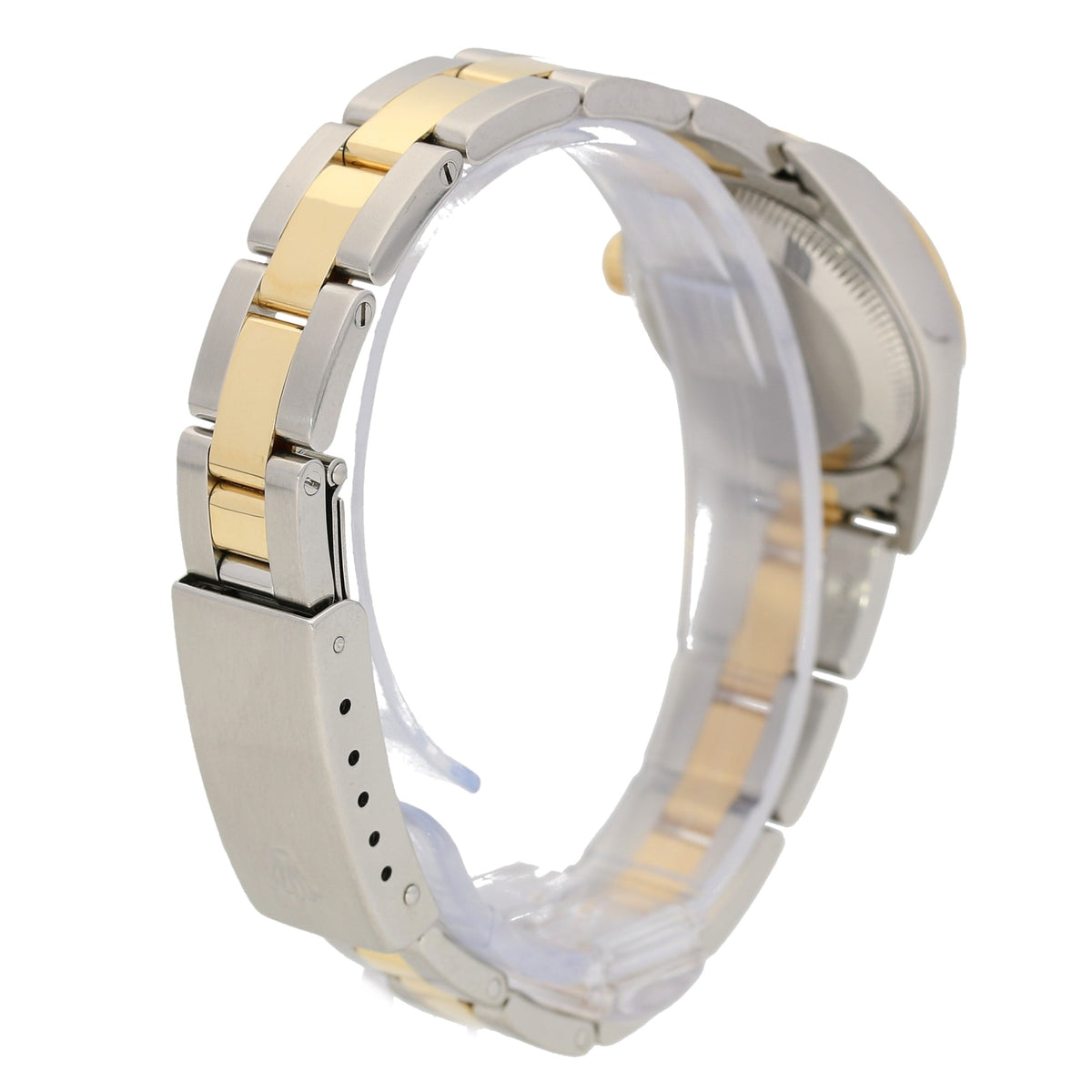 Oyster Perpetual 76233 - Ladies Watch - Gold Dial - 2004