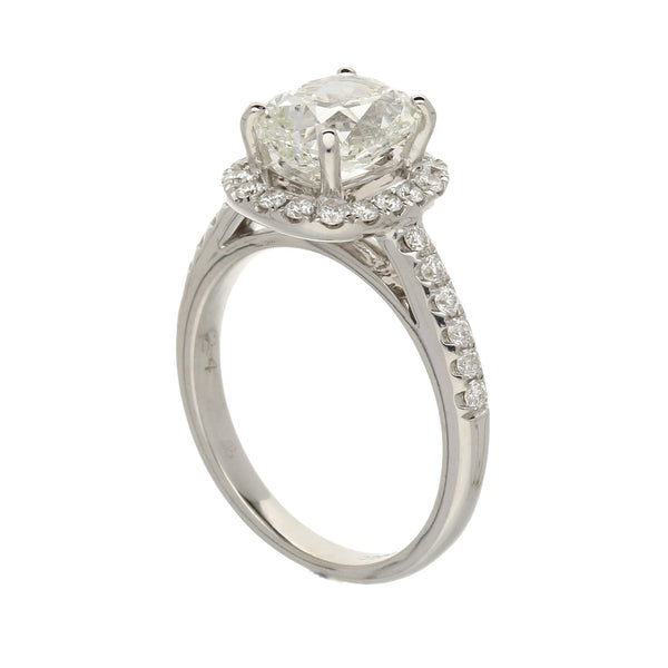 18ct White Gold 2.92ct Diamond Engagement Ring