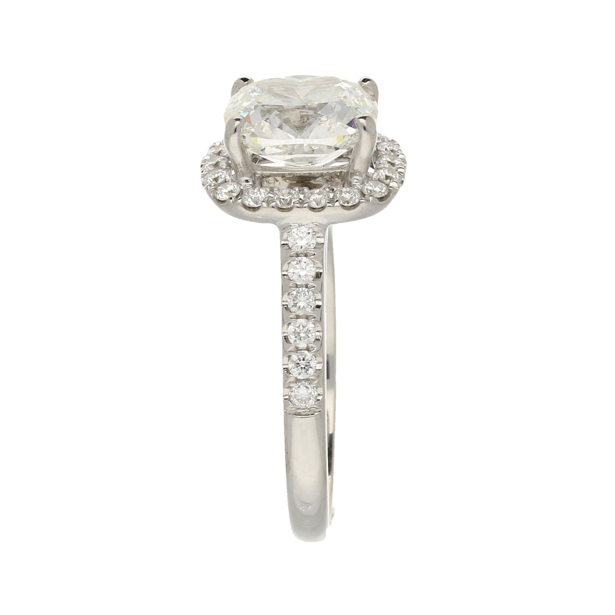 18ct White Gold 2.92ct Diamond Engagement Ring