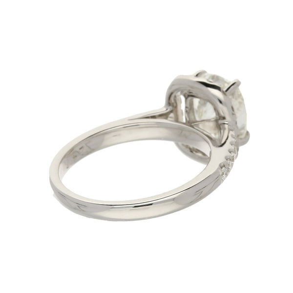 18ct White Gold 2.92ct Diamond Engagement Ring