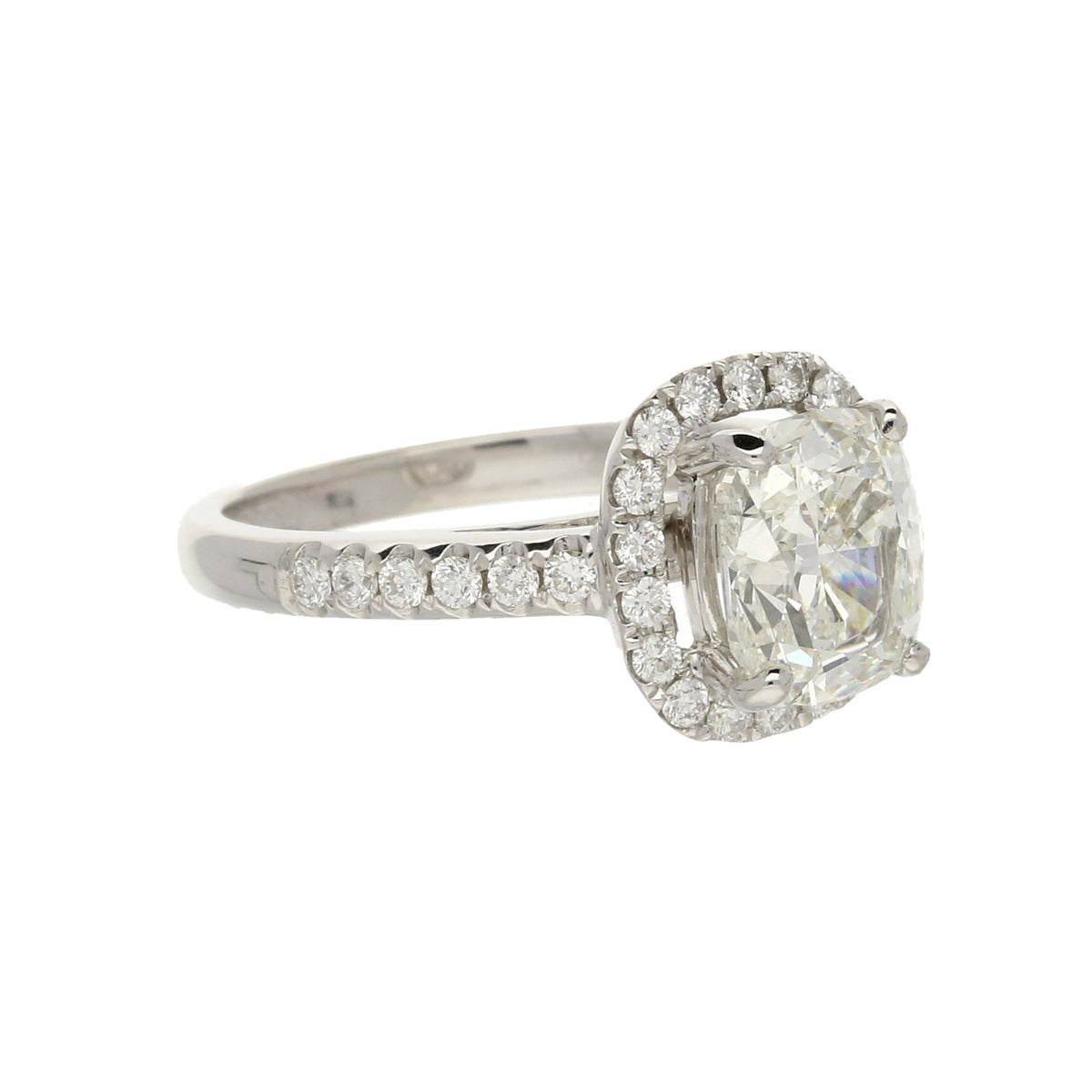 18ct White Gold 2.92ct Diamond Engagement Ring