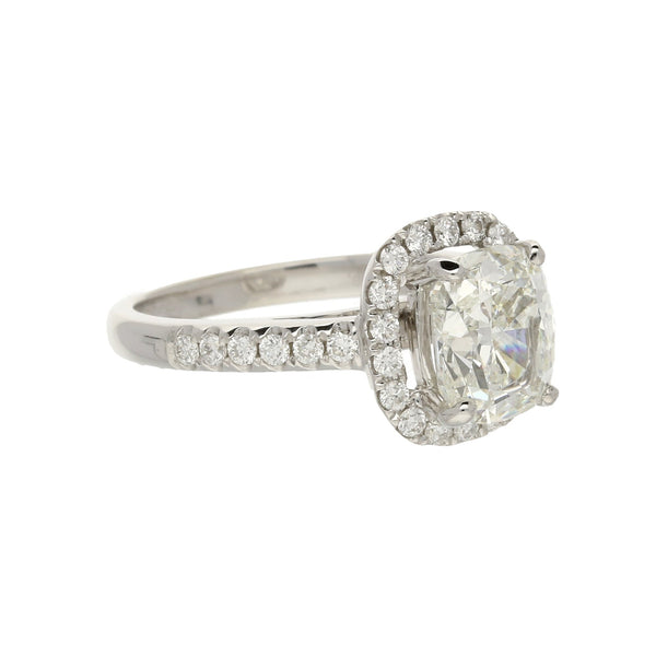 18ct White Gold 2.92ct Diamond Engagement Ring