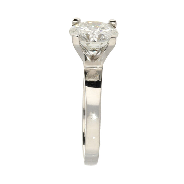 18ct White Gold 2.68ct Diamond Engagement Ring