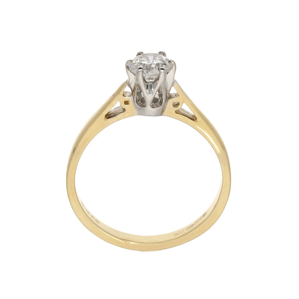 18ct Yellow Gold Engagement Ring - 0.50ct