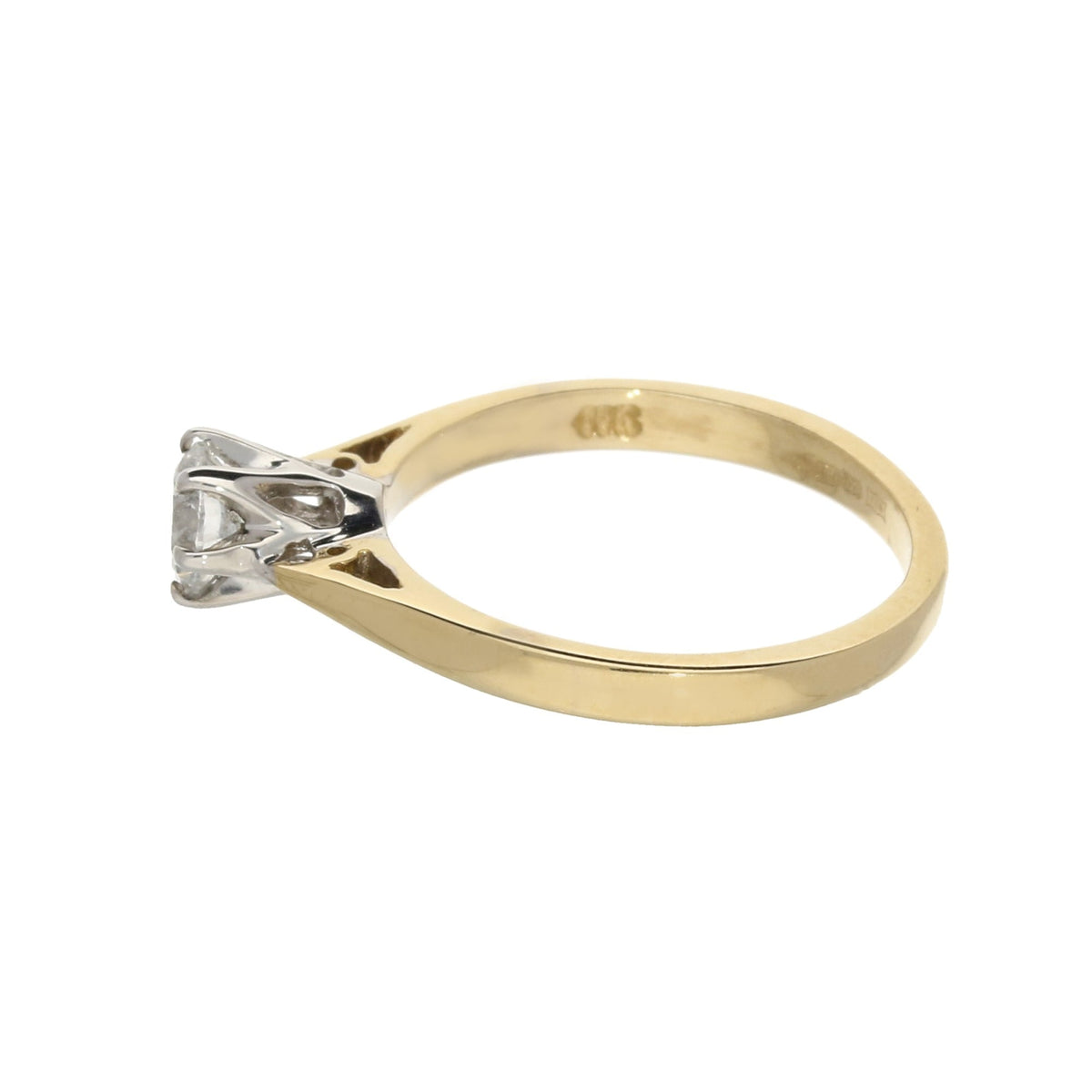 18ct Yellow Gold Engagement Ring - 0.50ct