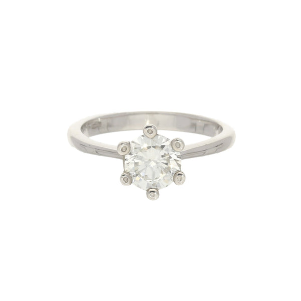 Gorgeous 18ct White Gold Diamond Engagement Ring 0.93ct