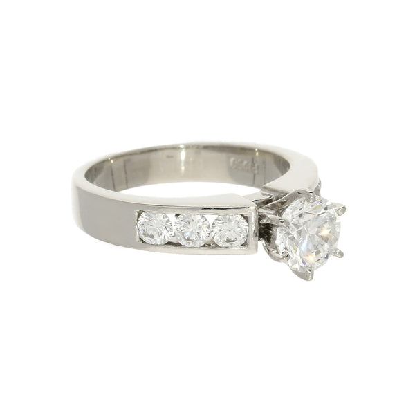 Platinum 1.51ct Diamond Engagement Ring
