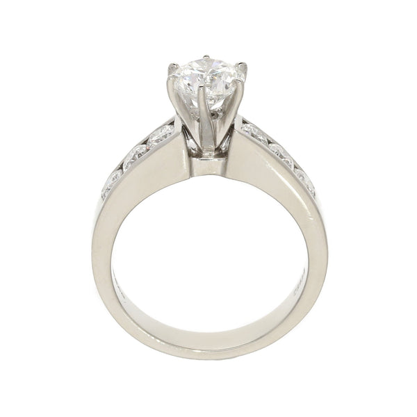 Platinum 1.51ct Diamond Engagement Ring