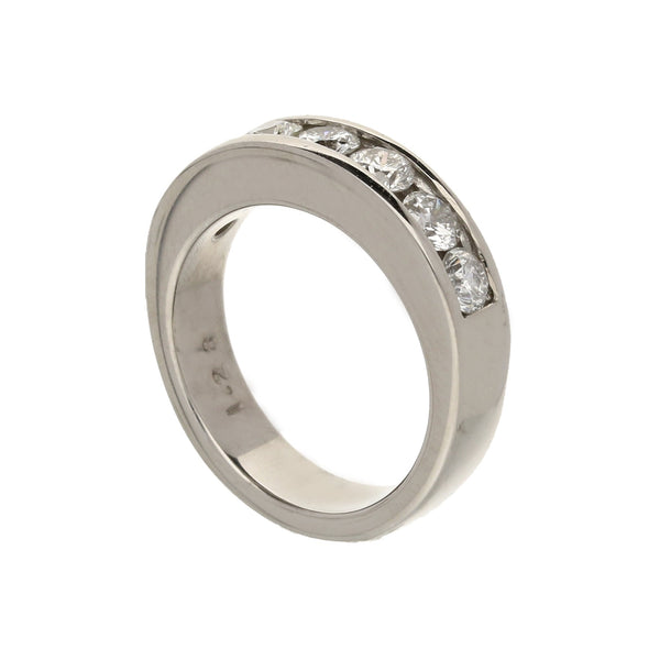 18ct White Gold Diamond Eternity Ring - 1.28ct