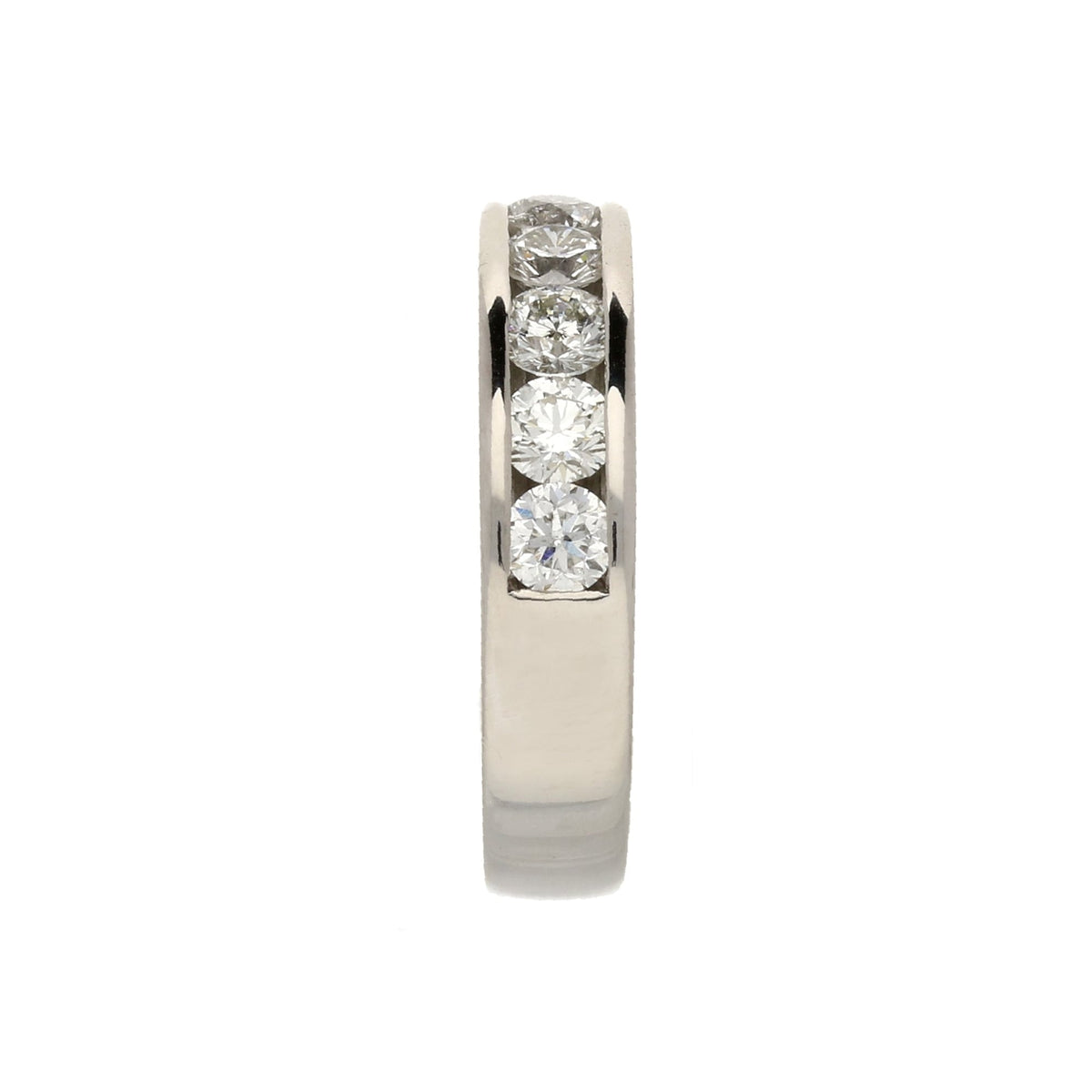 18ct White Gold Diamond Eternity Ring - 1.28ct