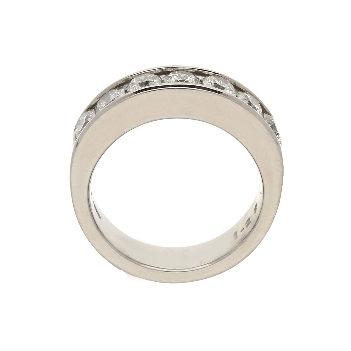 18ct White Gold Diamond Eternity Ring - 1.28ct