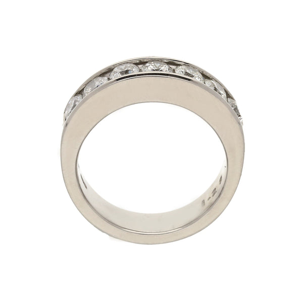18ct White Gold Diamond Eternity Ring - 1.28ct