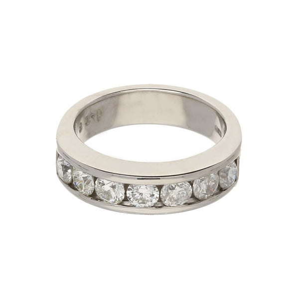 18ct White Gold Diamond Eternity Ring - 1.28ct