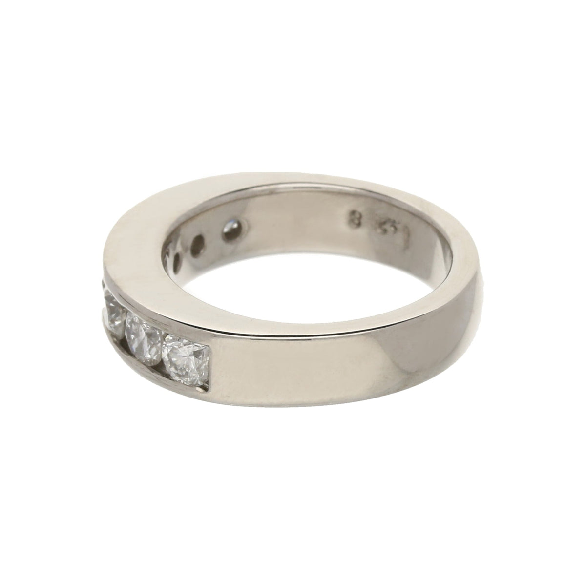 18ct White Gold Diamond Eternity Ring - 1.28ct