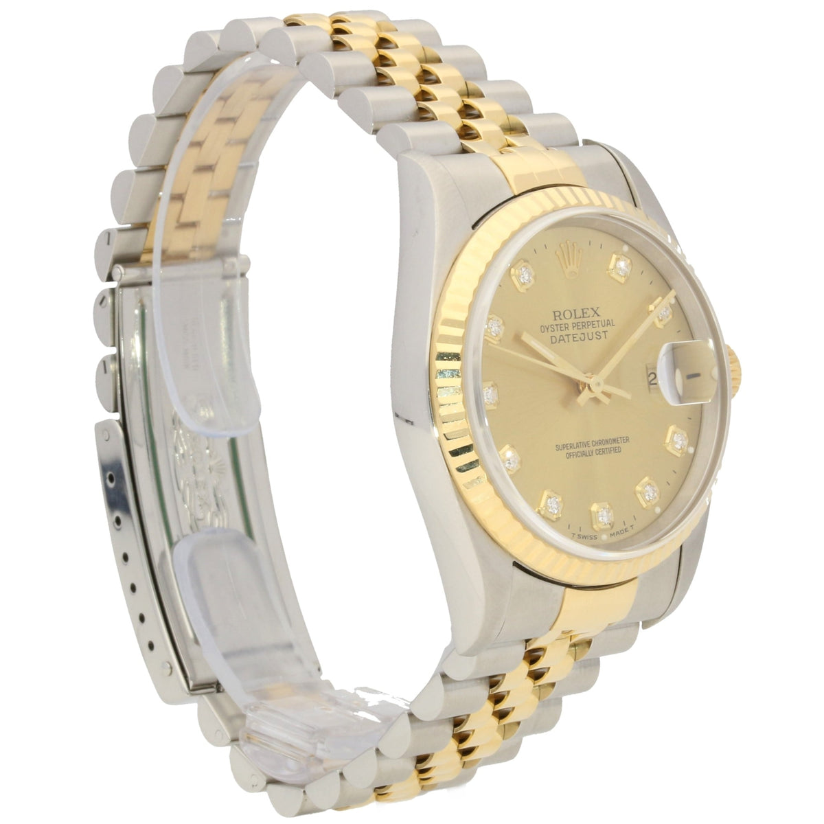 Datejust 16233 - Champagne Diamond Dial - 1996