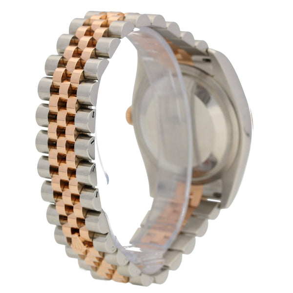 Datejust 116231 - Dark Mother of Pearl & Diamond Dial - 2014