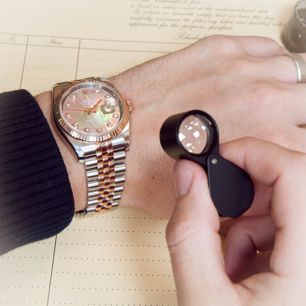 Datejust 116231 - Dark Mother of Pearl & Diamond Dial - 2014