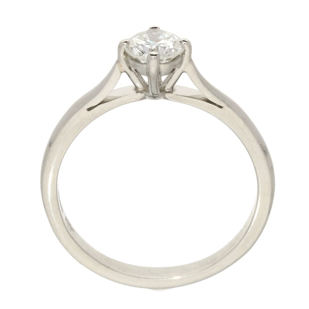 Platinum Diamond Solitaire Ring 0.50ct - VS1/VS2