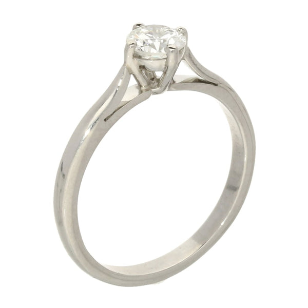 Platinum Diamond Solitaire Ring 0.50ct - VS1/VS2