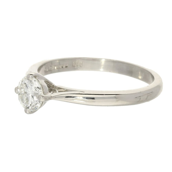 Platinum Diamond Solitaire Ring 0.50ct - VS1/VS2