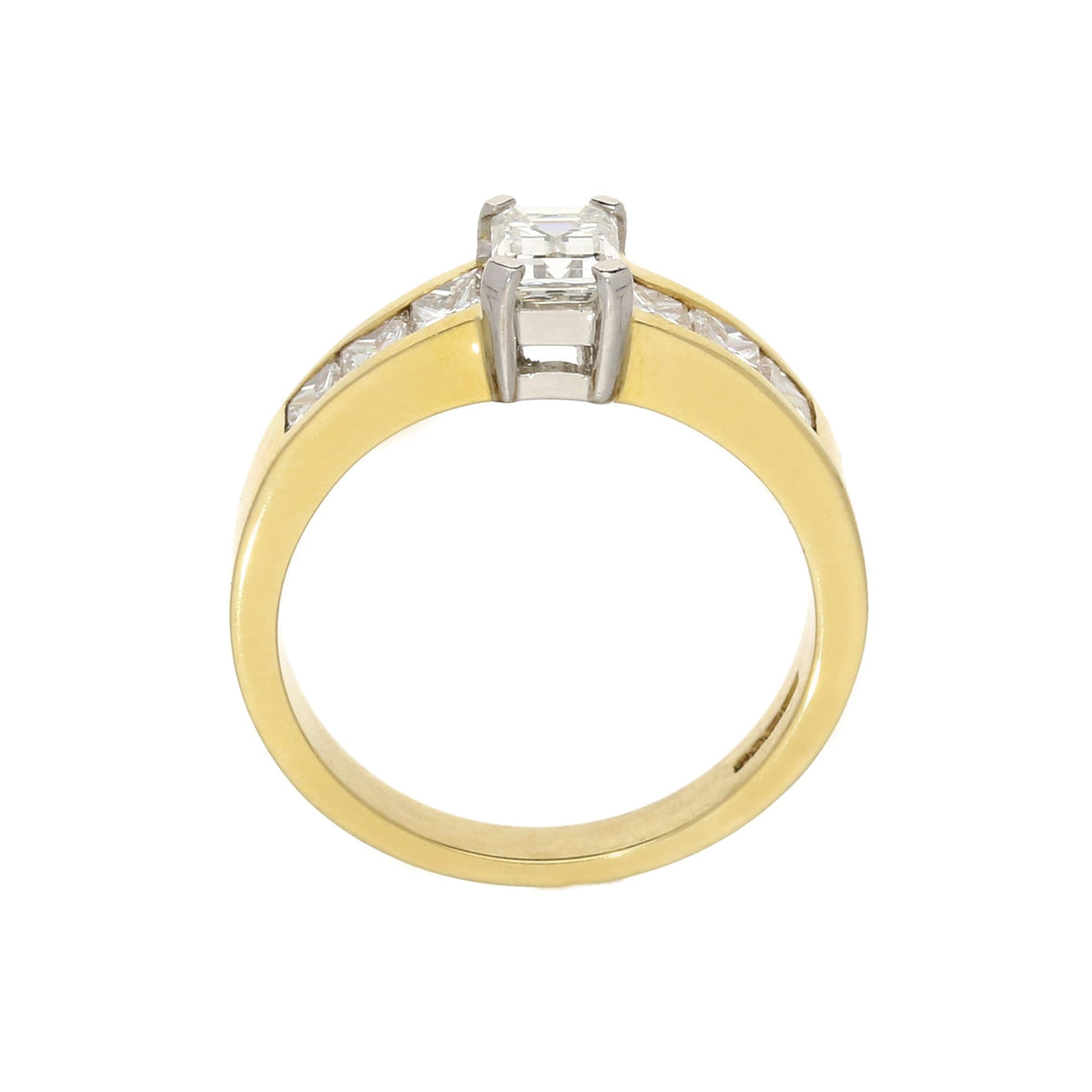 18ct Yellow Gold 1.10ct Diamond Engagement Ring