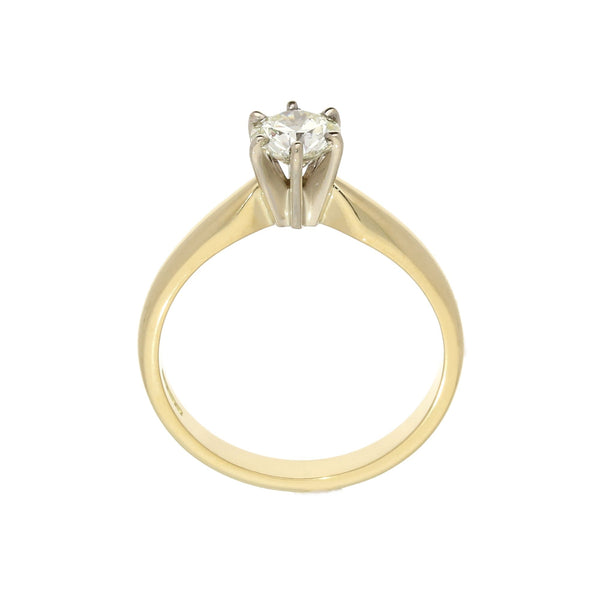 18ct Yellow Gold 0.52ct Diamond Engagement Ring